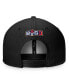 Men's Black 3's Company Core Snapback Hat