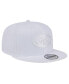 Men's New York Jets Main White on White 9FIFTY Snapback Hat