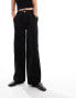 Kaiia wide leg jeans in black