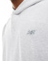 New Balance Athletics french terry hoodie in grey