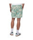 Men's Green New York Jets Sandwashed Monstera Print Amphib Shorts