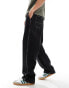 Dickies madison baggy fit denim jeans in washed black