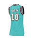 Women's Mike Bibby Turquoise Vancouver Grizzlies 1998-99 Hardwood Classics Swingman Jersey