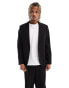 ASOS DESIGN oversized suit jacket in black