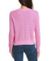 Hannah Rose Honeycomb Knit Cashmere-Blend Sweater Women's