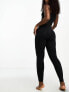 ASOS 4505 Icon high waist soft touch yoga legging in black