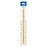 MILAN Triangular Transparent Ruler 30 cm New Look Series