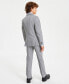 Big Boys Twill Slim Fit Stretch Suit