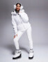 ASOS 4505 Ski soft shell water repellent skinny ski pants in white