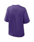 Women's Purple Minnesota Vikings Boxy T-Shirt