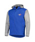 Men's Royal, Heather Gray Toronto Blue Jays Alpha Full-Zip Jacket