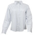 River's End Ezcare Check Woven Long Sleeve Button Up Shirt Womens White Casual T