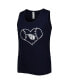 Big Girls Navy Cleveland Guardians Team Tank Top