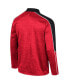 Men's Scarlet Rutgers Scarlet Knights Marled Half-Zip Jacket