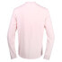 Puma All In Logo Crew Neck Long Sleeve T-Shirt Womens Pink Casual Tops 67726302