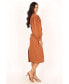 Coco Long Sleeve Midi Women's Dress