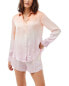 Bella Dahl Side Slit Button Down Shirt Women's