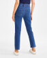 Women's Printed High-Rise Straight-Leg Jeans, Created for Macy's