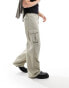 COLLUSION cargo trouser in stone