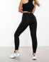 ASOS 4505 Hourglass Icon bum sculpt gym legging in black