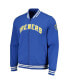 Men's Royal Milwaukee Brewers Pack Pro Camden Full-Zip Track Jacket