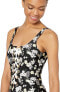 Derek Lam 10 Crosby Womens 185112 Laced Up Front One Piece Swimsuit Size S