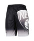 Men's Black Brooklyn Nets Graphic Shorts