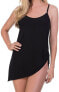 Magicsuit Women's 182725 Solid Brynn One-Piece Swimsuit Black Size 10