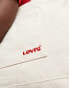 Levi's – Tragetasche in Ecru mit Markenlogo