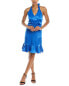 & Rouge Halter Cocktail Dress Women's