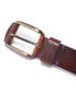 Men's Textured Leather Jean Belt