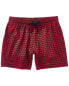 Brooks Brothers Montauk Golden Fleece Print Swim Trunk Men's Red L