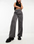 New Look wide leg trousers in grey