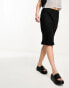 Cotton On lace trim slip skirt in black