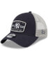 Men's Navy New York Yankees Property Trucker 9Twenty Snapback Hat