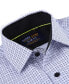 Men's Plaid Four-Way Stretch Button Down Slim Fit Shirt