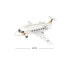 TAP Commercial Airplane + Crew 4 Figures Construction Game