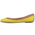 BRONX Need A Break Ballet Womens Yellow Flats Casual 64977-330