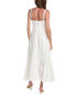 Moonsea Midi Dress Women's White S