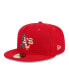 Men's Red Oakland Athletics 2023 Fourth of July 59FIFTY Fitted Hat