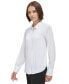 Women's Pleat-Front Long-Sleeve Shirt