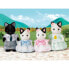 EPOCH Sylvanian Families Tuxedo Cat Family Figures