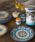 Zanzibar 16 Piece Stoneware Dinnerware Set