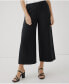 Plus Size Cotton Coastal Double Gauze Wide Leg Pant