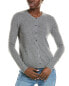 Incashmere Fitted Button Front Cashmere Cardigan Women's