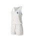 Women's Cream Los Angeles Dodgers Montana Hacci Knit Romper