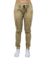 Women's Loose Fit Cotton Stretch Twill Cargo Joggers