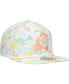 Men's White Phoenix Suns Palm Trees and Waves Golfer Adjustable Hat