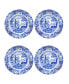 Blue Italian 16 Pc. Dinnerware Set, Service for 4