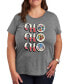 Plus Size Disney Ho Ho Ho Graphic T-shirt